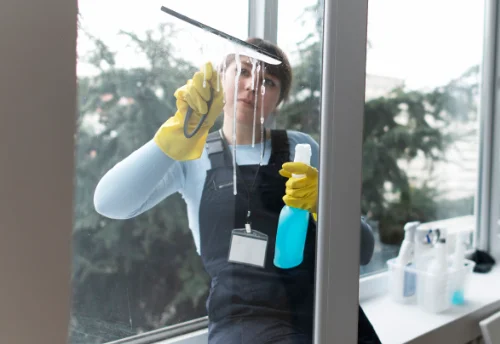 Nettoyage de vitres intérieures et extérieures à Jaux